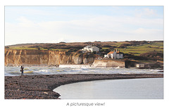 A picturesque view - Cuckmere Haven - 21.1.2014