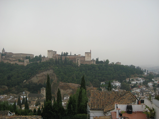 Granada - Blick zur Alhambra