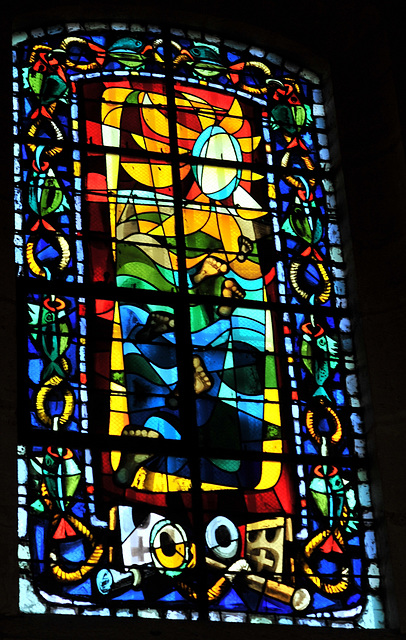 "La marche sur les eaux" par Max Ingrand - Eglise St-Pierre de Montmartre