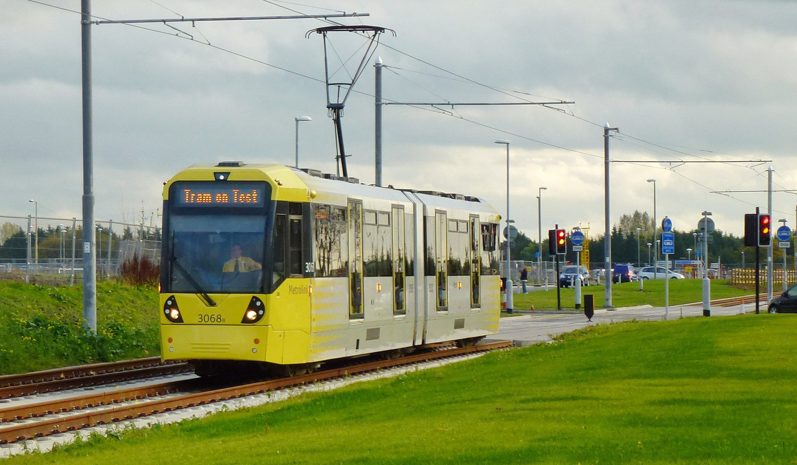 Tram on Test