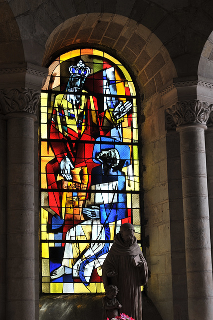 Vitrail de Max Ingrand - Eglise St-Nicolas de Blois