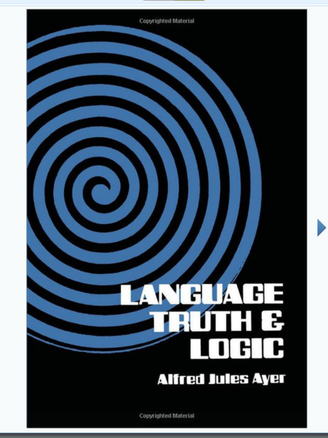 Language Turth and Logic