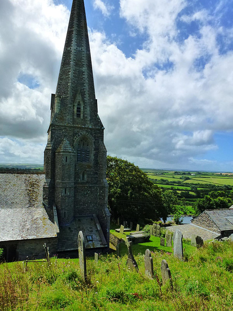 st.minver church, cornwall