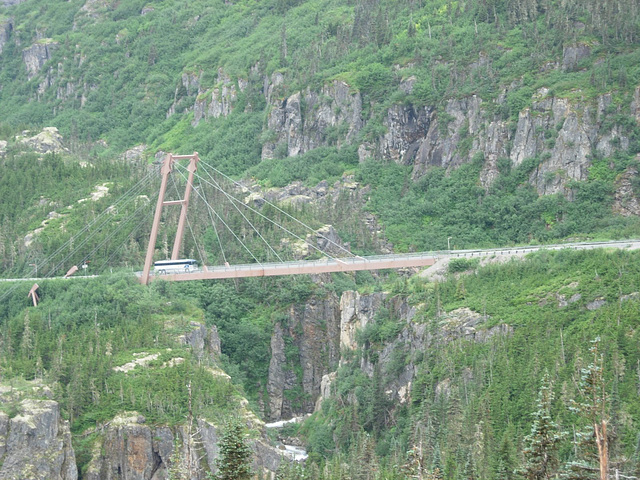 Cantiliver bridge over gorgeous gorge