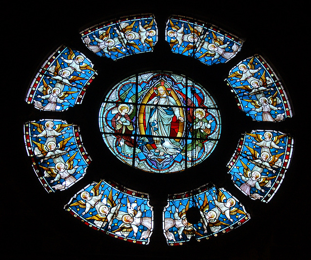 East window by Mayer & Co of Munich, St Thomas' Church, Richmond Road and Peartree Road, Normanton, Derby