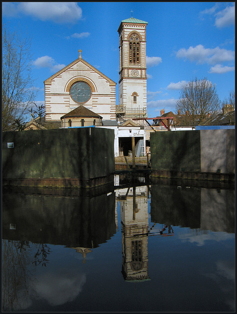 a peek into the derelict boatyard