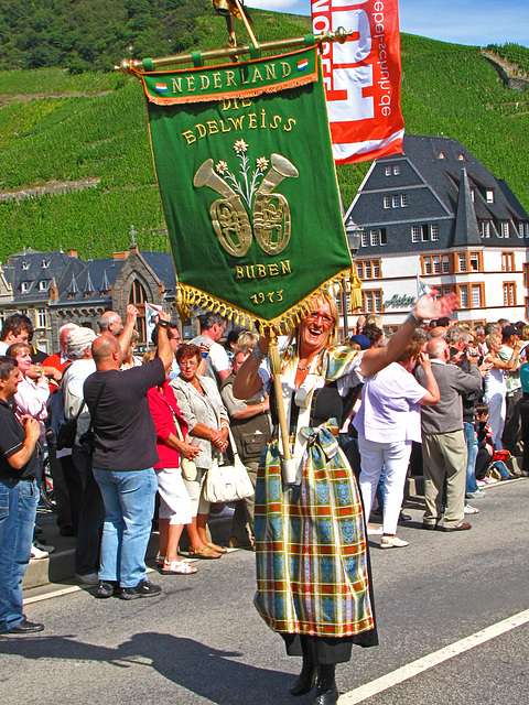 Niederländische Gäste an der Mosel