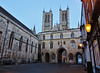 exchequer gate, lincoln cathedral