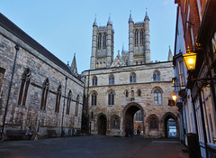 exchequer gate, lincoln cathedral