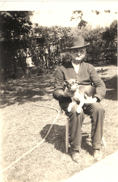 Great Grandpa, Charles "Carl" Olsen, 1930s near Milwaukee, Wisconsin, USA