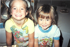 Emily and Rachel, 1987