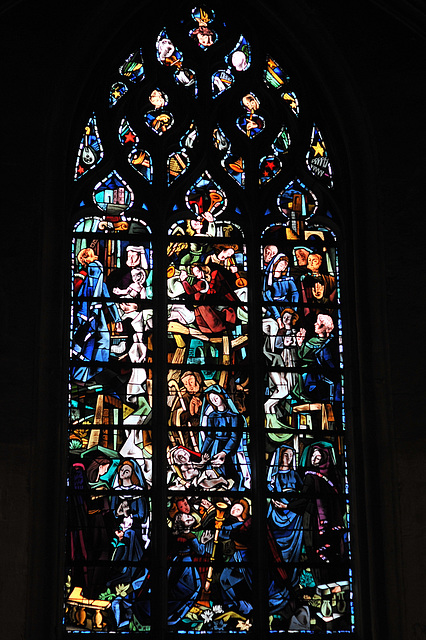 Vitrail de Max Ingrand - Eglise St-Martin de L'Aigle