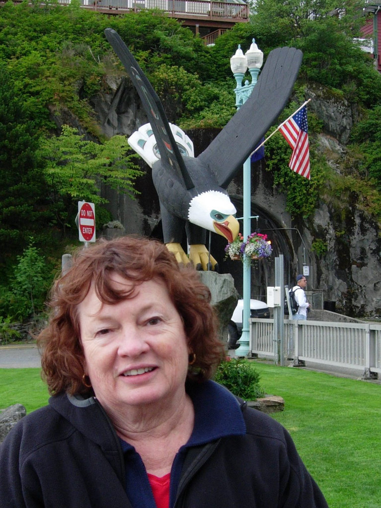 Back on shore, Mary is attacked by a wooden eagle