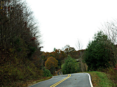 Almost there .. to Angel Mountain Cabin ...