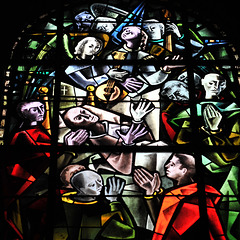 Les miracles de St-Julien - Max Ingrand - Eglise Notre-Dame du Pré