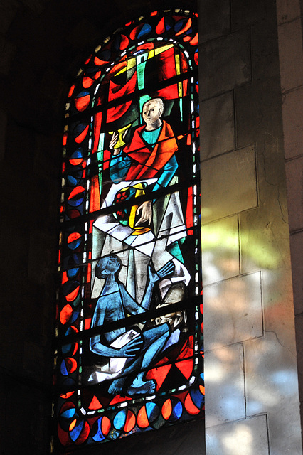 Lazare et le mauvais riche - Max Ingrand - Eglise Notre-Dame du Pré