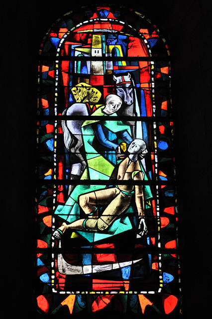 Le bon Samaritain - Max Ingrand - Eglise Notre-Dame du Pré