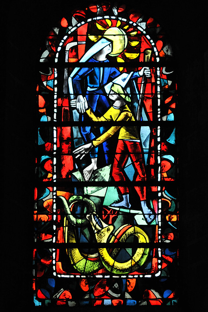 Les 2 aveugles - Max Ingrand - Eglise Notre-Dame du Pré