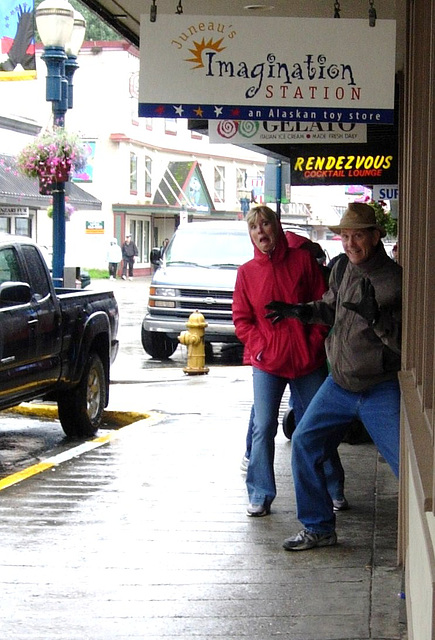 Attack of the soggy tourists