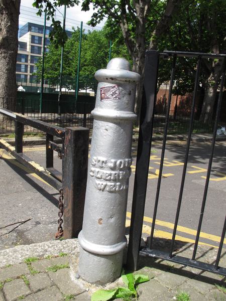 St Johns Clerkenwell bollard