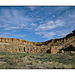 Chaco Canyon at night