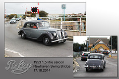 1953 Riley 1.5L - Newhaven Swing Bridge - 17.10.2014