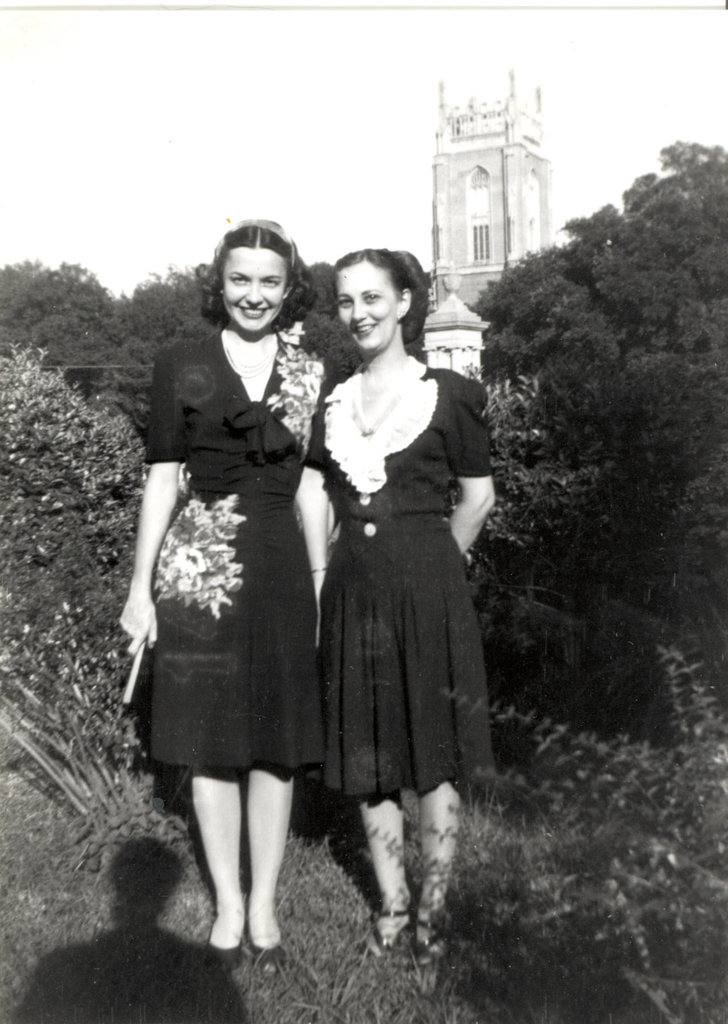 Mom and Marie, about 1940