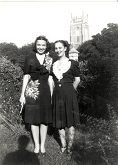 Mom and Marie, about 1940