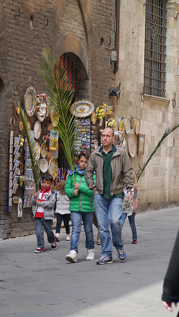 Palm Sunday in Siena