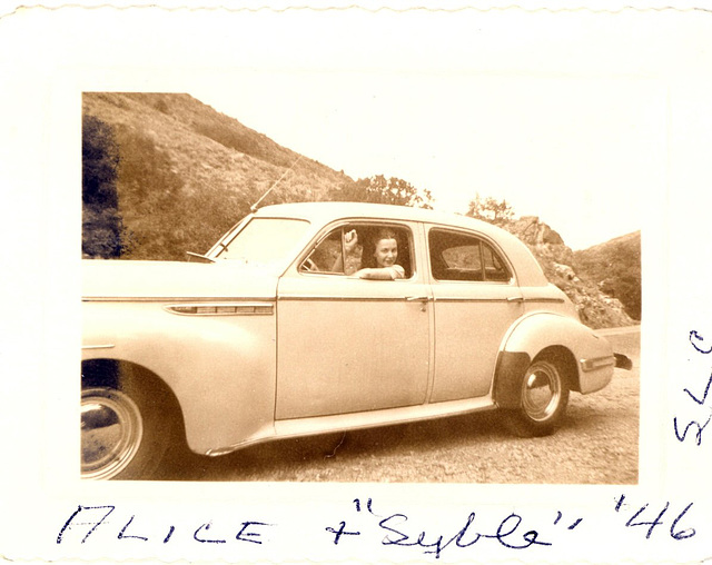 Mom, 1946.  Salt Lake City.