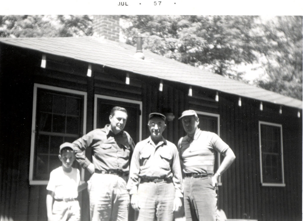 Turtle Lake, northern Wisconsin, 1957.