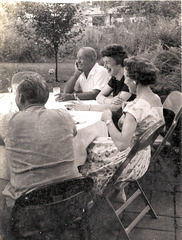 John Kestner, Uncle Pete, Aunt Lorraine and Aunt Esther, 1961