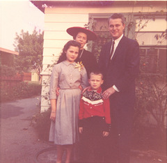 The Cocking family, California, about 1959.