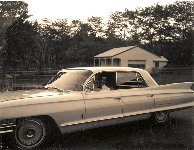 Me, on my way to the senior prom to pick up Pammie Sue.  May, 1965