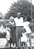 Me, Grandma, Dad, Karen and Mom, about 1954