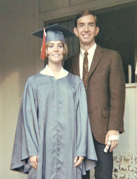 Karen and Rick, MHS Graduation 1967