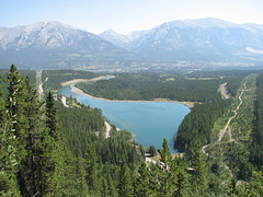 View from Grassi Lakes trail