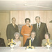 My dad's family, late 1960s;seated: Uncle Pete, Aunt Kate, Grandpa Rudy, Aunt Helen.  Standing: Dick, Doris and Carl