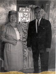 Grandma Anna and Grandpa Rudy Grossenbach.  About 1961.  Highland Park, IL