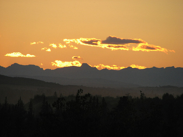 Rocky Mountain Sunset