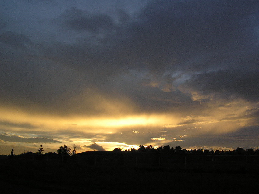 Calgary sunset