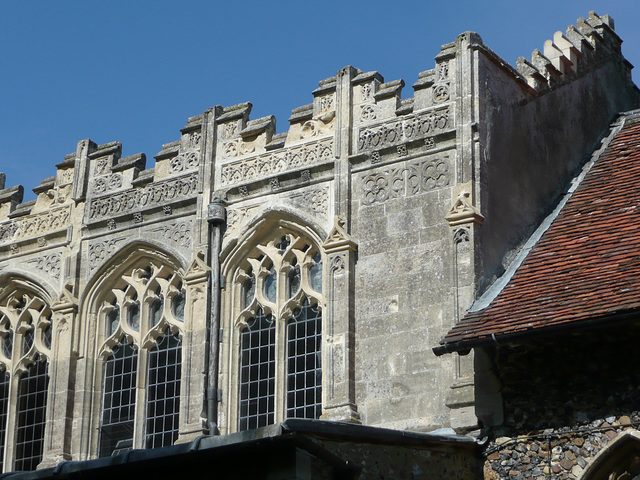 stonham aspal clerestory , early c16