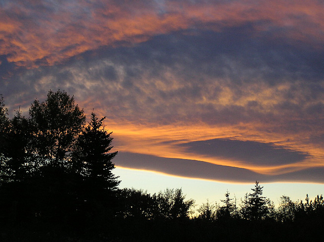 Sunset at Votier's Flats