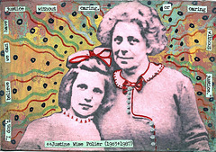 Postcard: Justine and Louise 1