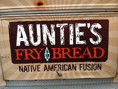 Auntie's Fry Bread truck, Hawthorne Best Buy 6/21/11