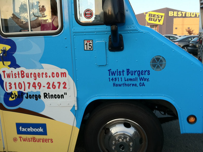 Twist Burgers truck