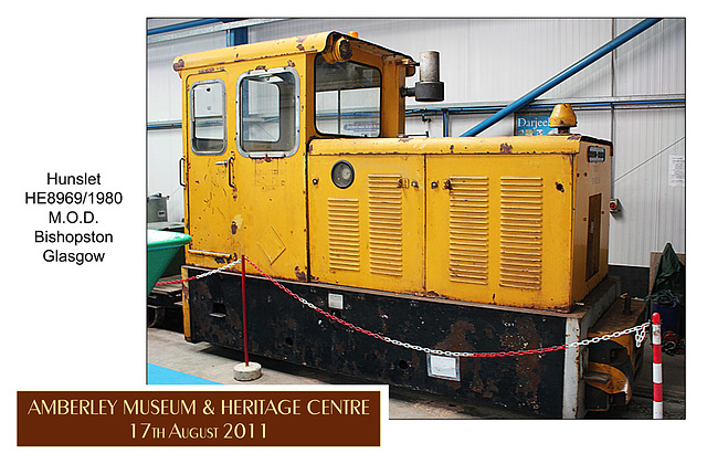 Hunslet HE8969 1980 - Amberley Museum - 17.8.2011