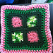 12-inch crochet square