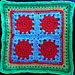 12-inch crochet square