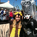 Daughter as Owl, with a Mascheratti member